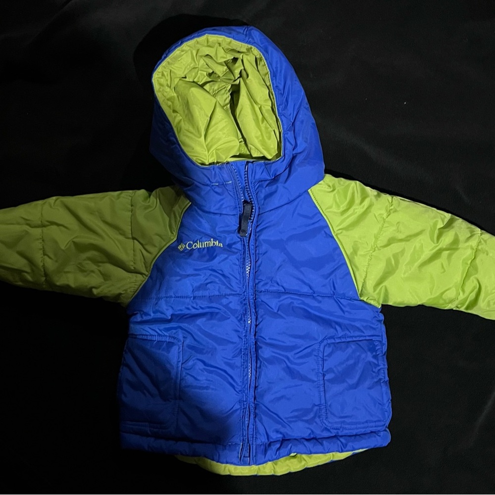 18 month reversible coat size